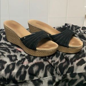 UGG ‘Alvina’ Wedge Sandals